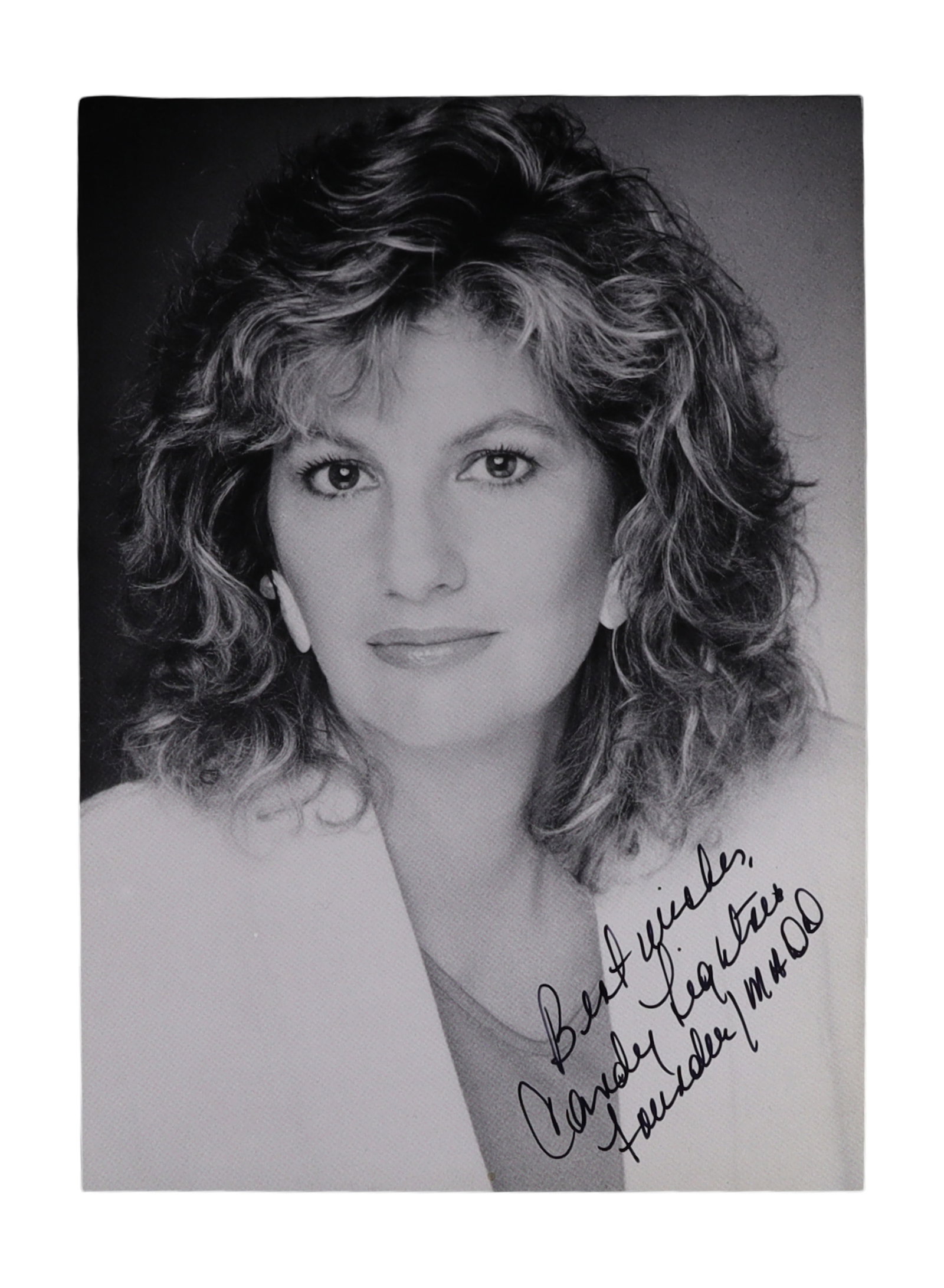 Candy Lightner Signed Portrait Photograph Founder of Mothers Against Drunk Driving (1 of 1)