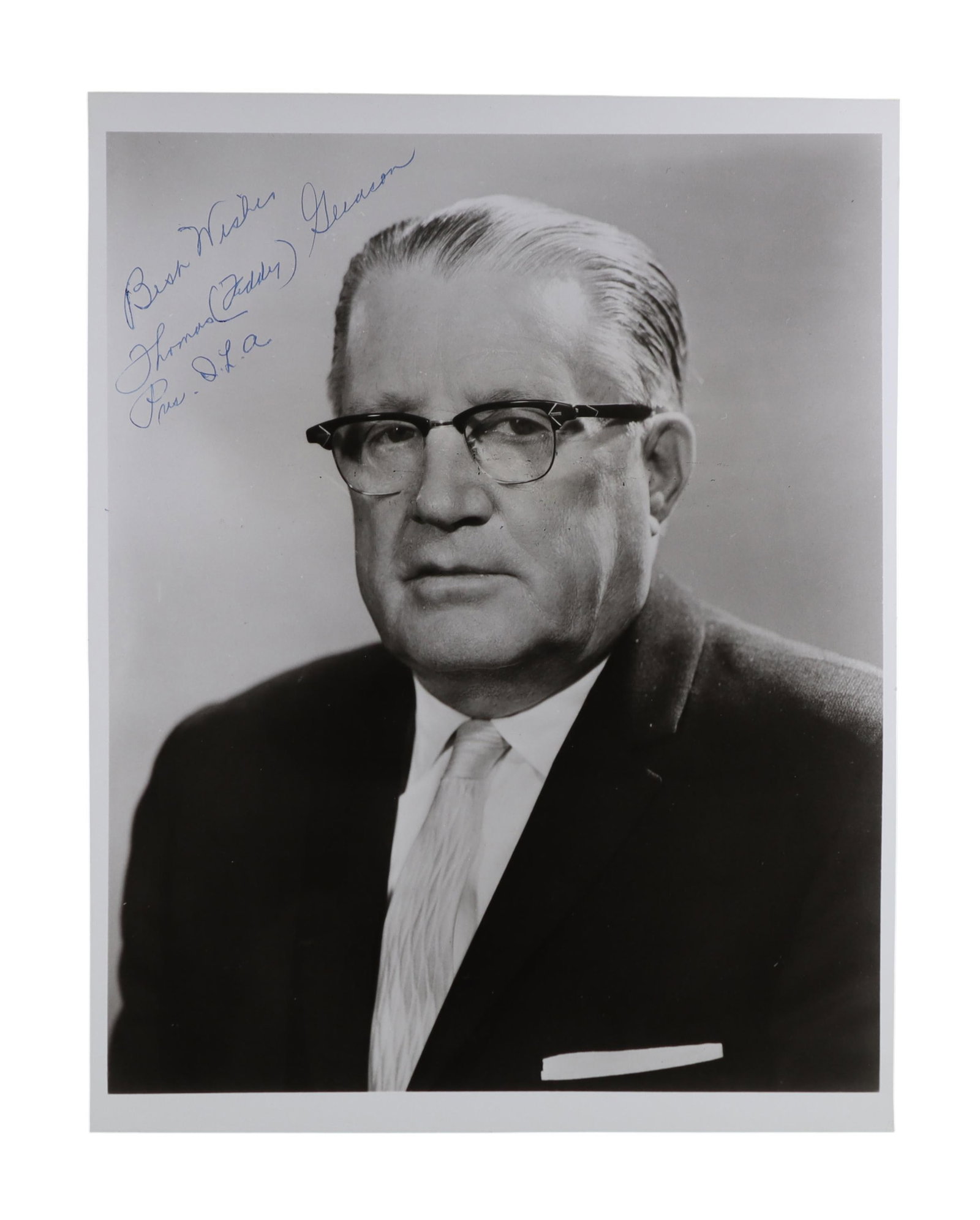 Gleason, Carey, McCarthy, and Usery Jr. Signed Photographs Four Piece American Labor Leaders Lot (1 of 4)
