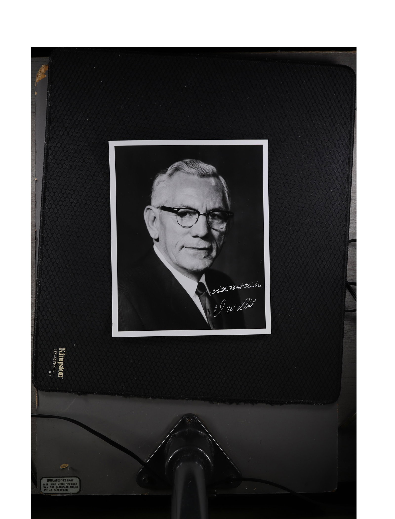 I.W. Abel, Stephen P. Yokich, and Leonard Woodcock Signed Photographs Three Piece Steel and Auto: Three presidents drawn from the great industrial unions of mid twentieth century America, each signed and each representing a significant chapter in the history of organized labor. Leonard Woodcock se
