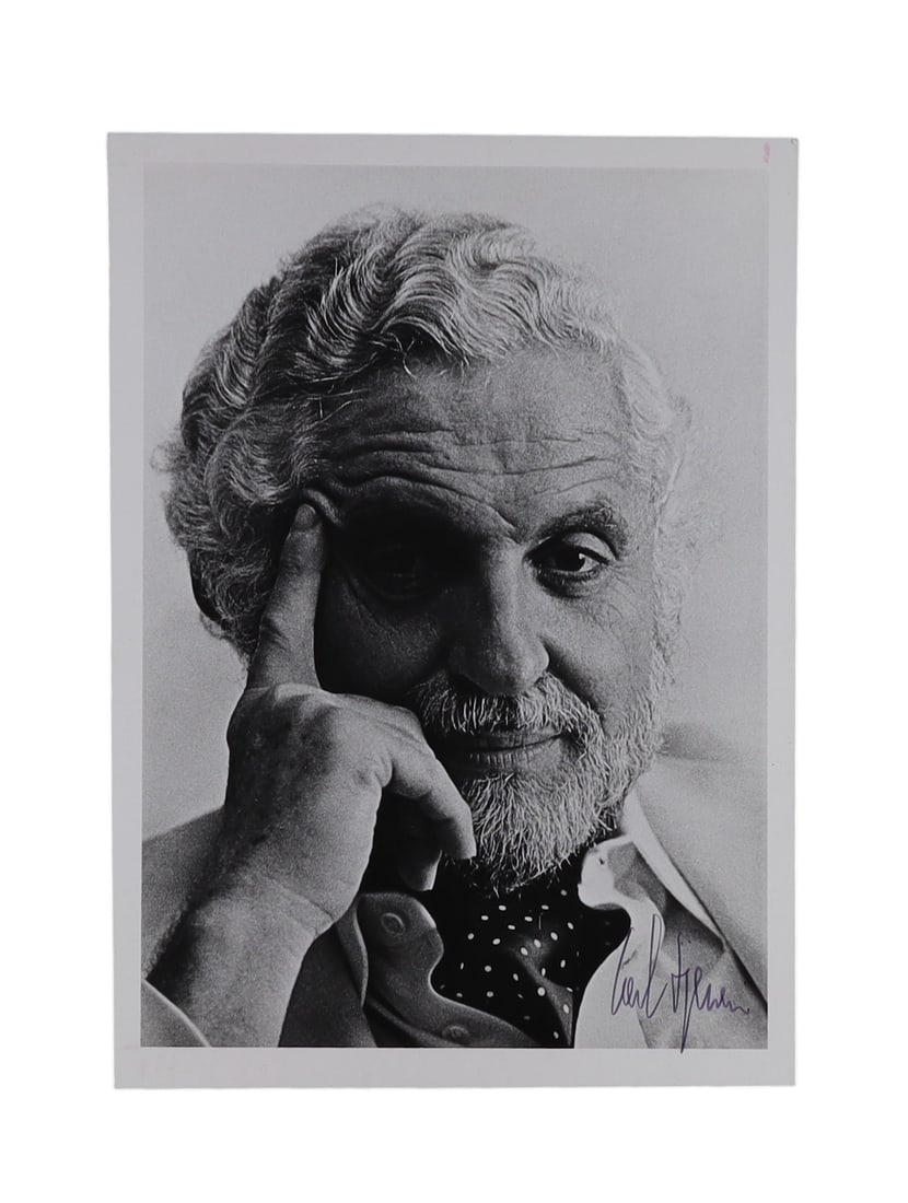 Carl Djerassi Signed Photograph: The Chemist Who Synthesized the First Oral Contraceptive Pill (1 of 2)