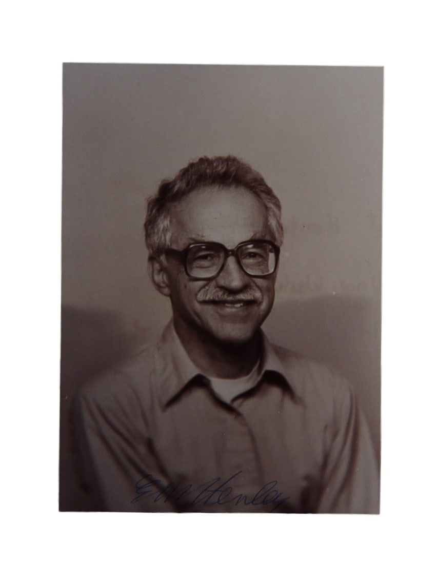 Ernest Henley Signed Portrait Photograph Nuclear Physicist and Foundational Educator in Theoretical (1 of 1)