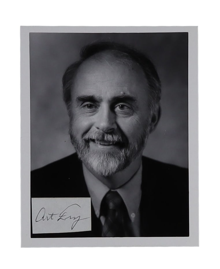 Art Fry Signed Photograph: Inventor of the Post it Note (1 of 1)