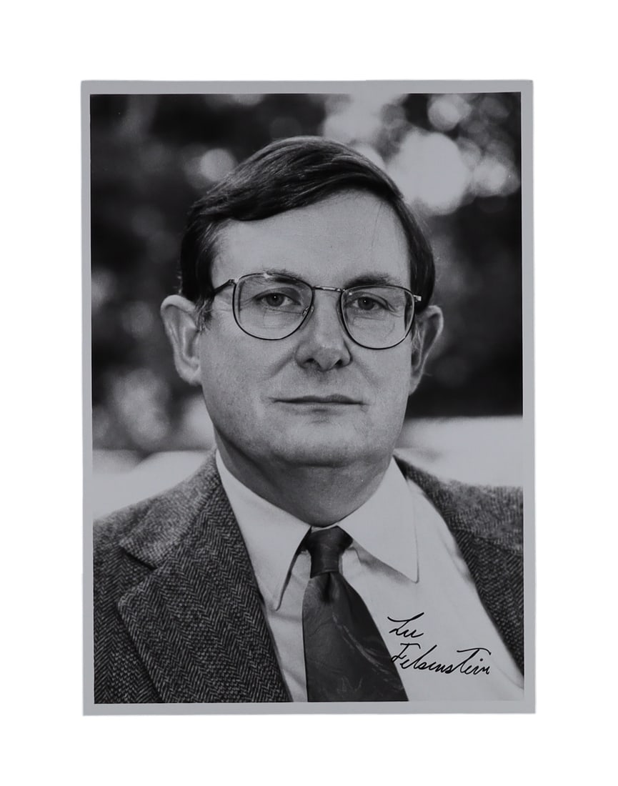 Lee Felsenstein Signed Photograph Designer of the Osborne 1, the First Commercially Successful (1 of 1)