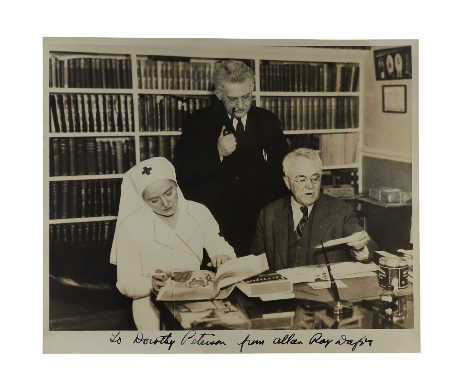 Allan Roy Dafoe Signed Photograph The Doctor Who Delivered the Dionne Quintuplets (1 of 1)