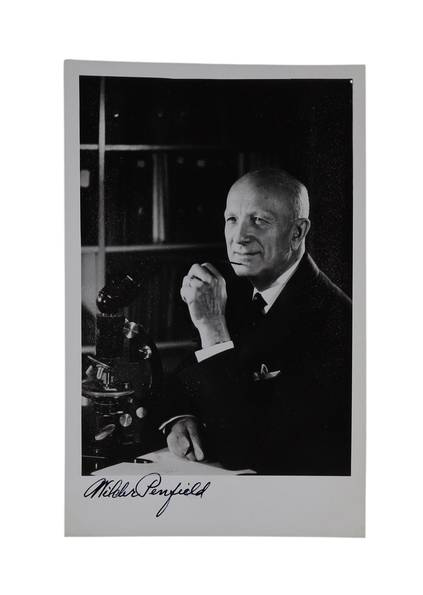 Wilder Penfield Signed Photograph Pioneer of Brain Mapping and Epilepsy Surgery (1 of 1)