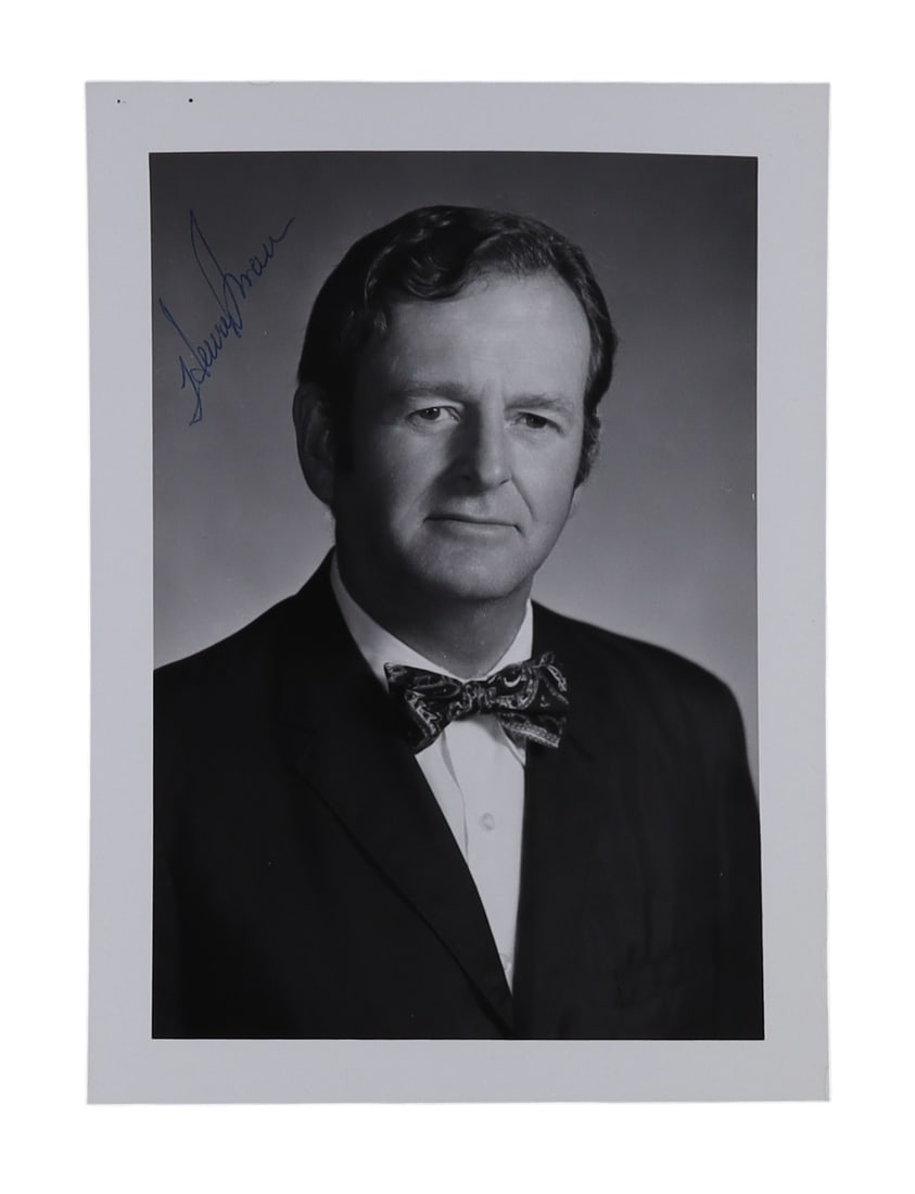Henry Swan II Signed Portrait Photograph Pioneered Hypothermia for Open Heart Surgery (1 of 2)