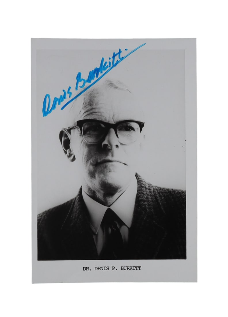 Denis Burkitt Signed Photograph Discoverer of Burkitt's Lymphoma (1 of 1)