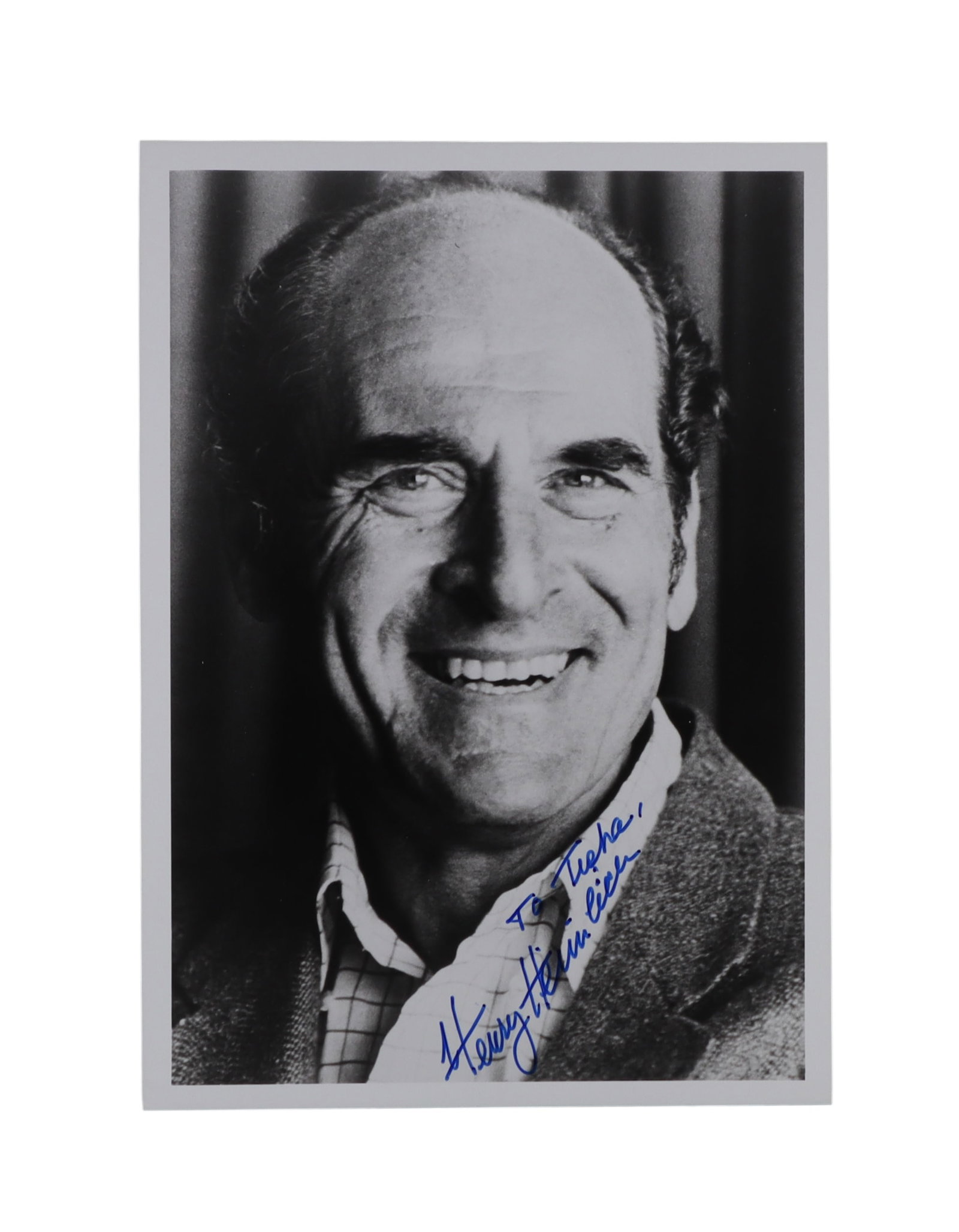 Henry Heimlich Signed Photograph Inscribed by the Creator of the Life Saving Maneuver: Inscribed by the Creator of the Life Saving Maneuver Henry J. Heimlich, M.D. (1920-2016), the thoracic surgeon whose subdiaphragmatic pressure technique for choking rescue has saved hundreds of thousa