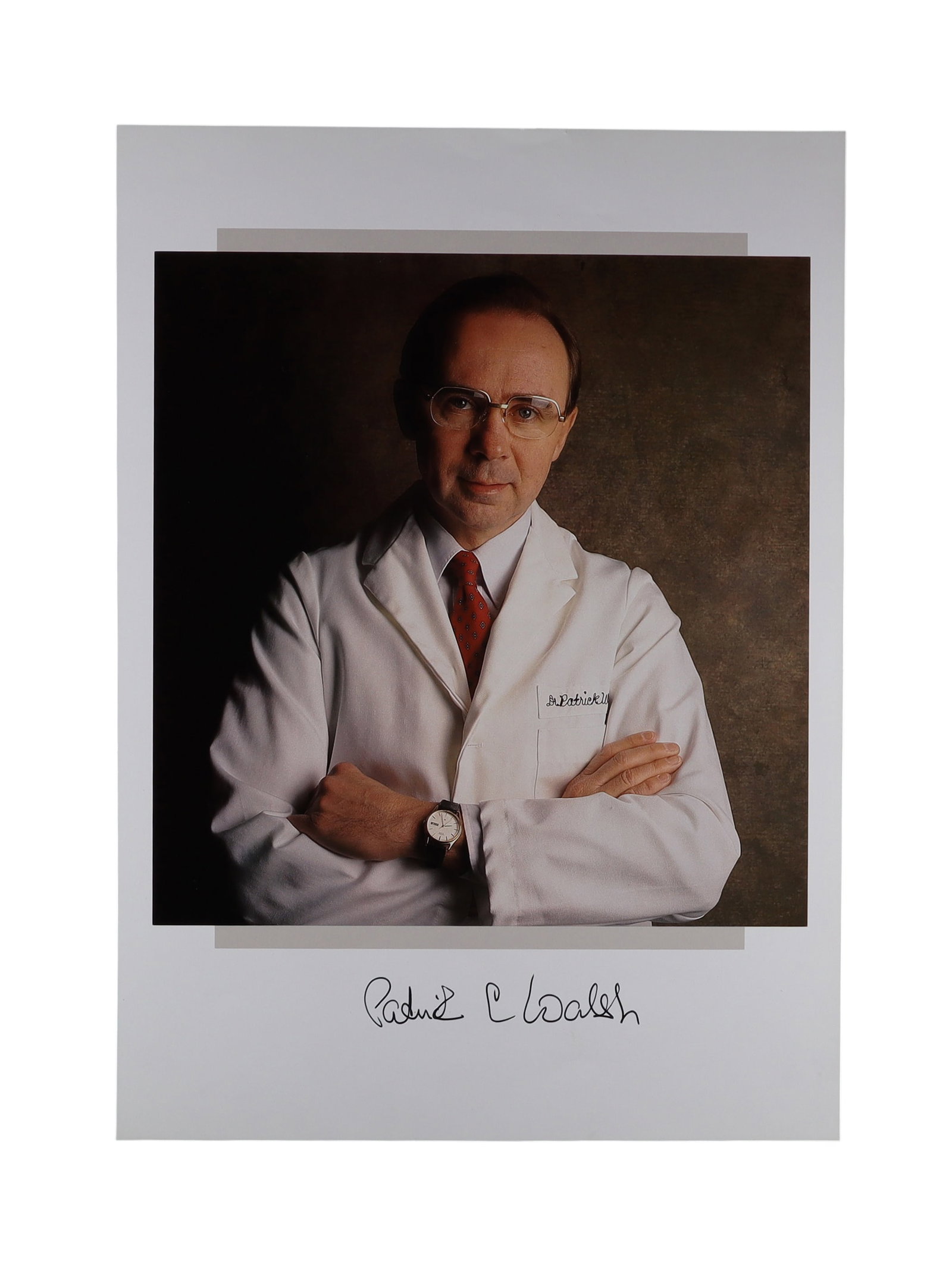 Patrick Walsh Signed Color Photograph Pioneer of Nerve Sparing Prostate Surgery (1 of 1)