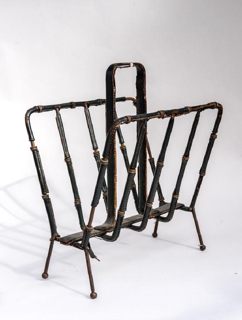 JACQUES ADNET (1900-1984)  Porte-revue à armature en (1 of 1)