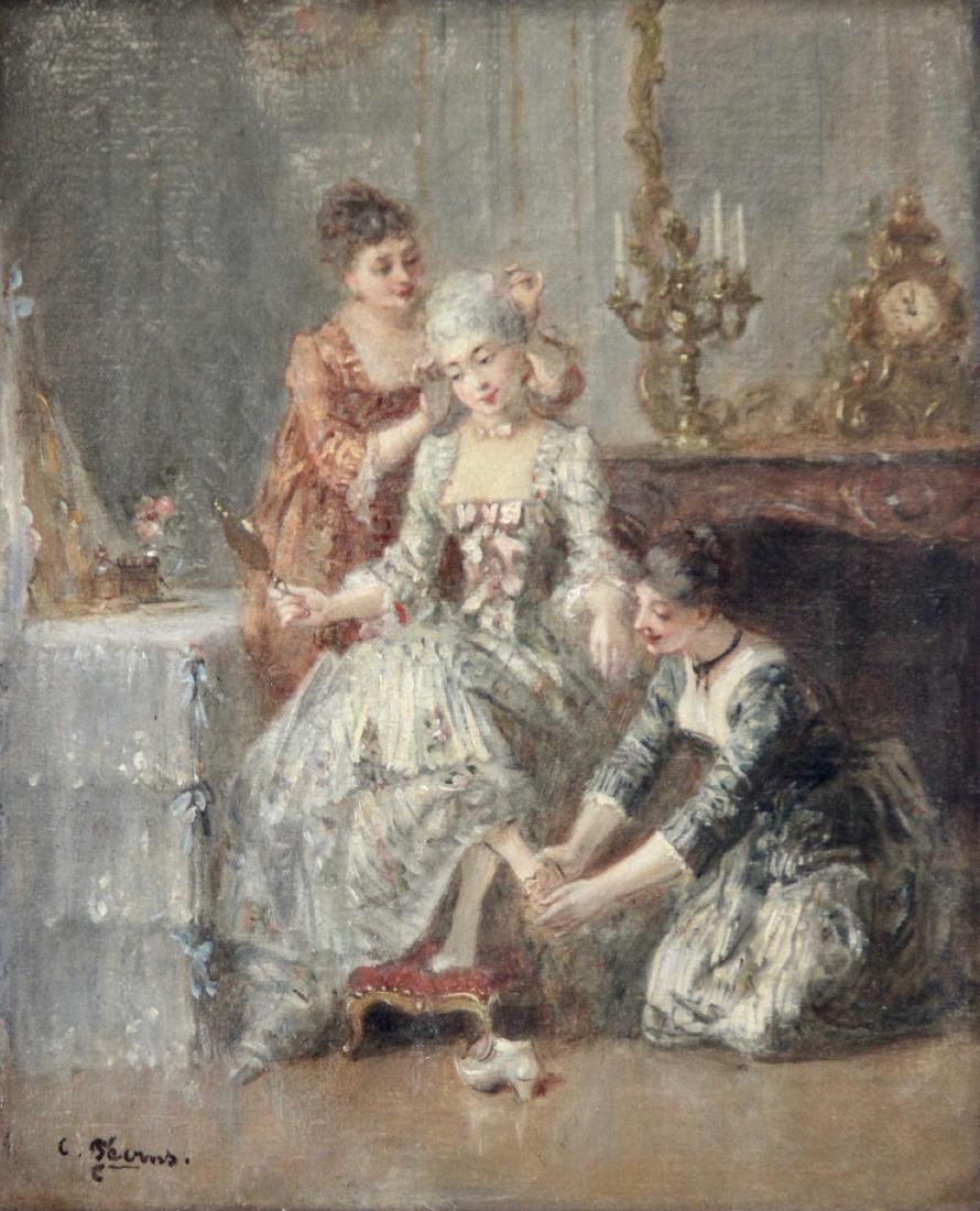 Charles François PÉCRUS (1826-1907) Scène d'intérieur (1 of 1)