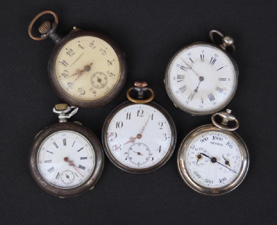 Lot de 5 montres de gousset (1 of 1)