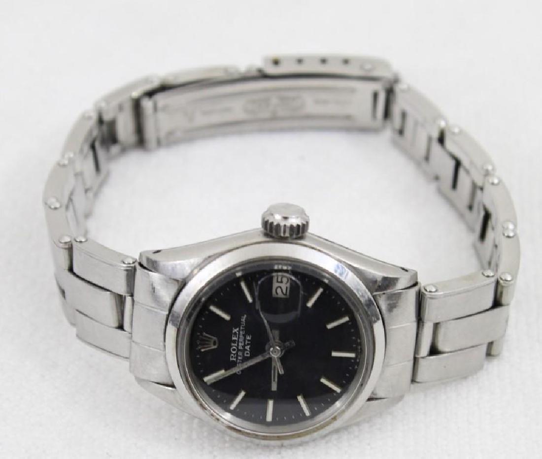 ROLEX Montre » Oyster Perpetual date » pour dame en (1 of 1)