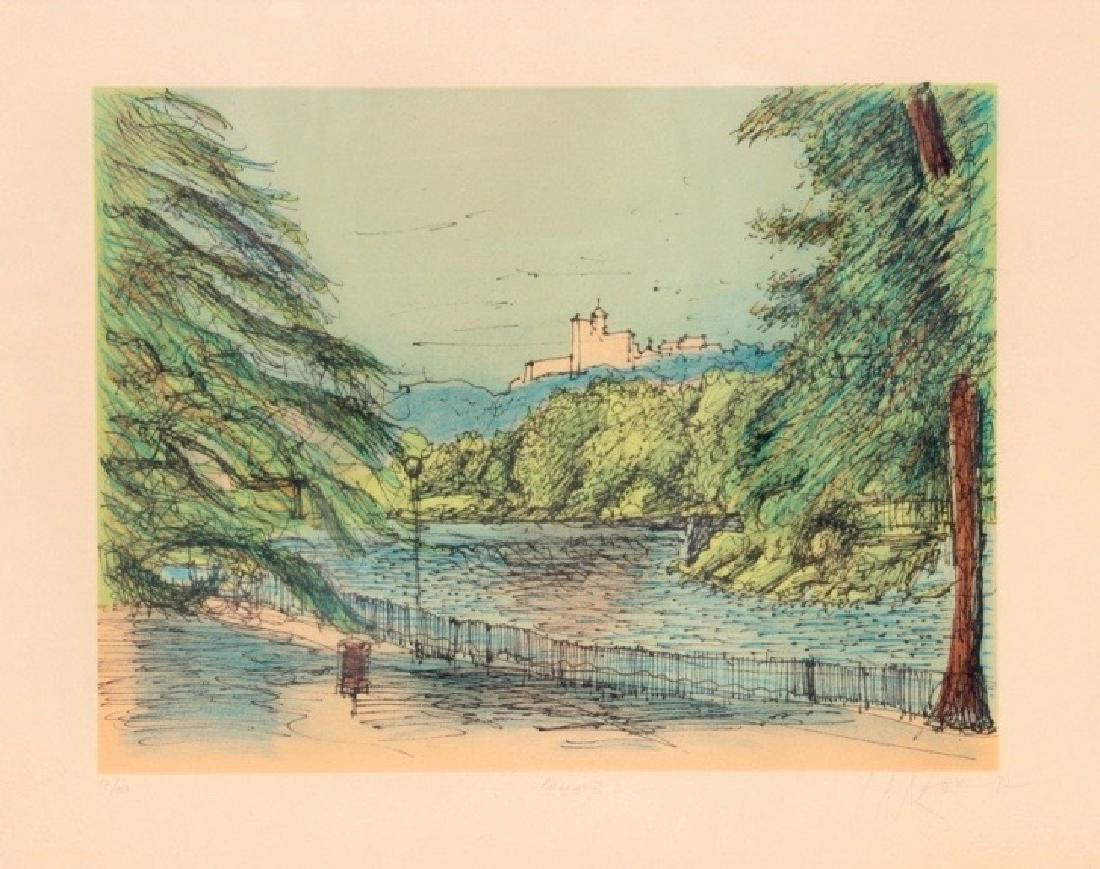 Jean CARZOU (1907-2000)_x000D_ Besançon II, (1 of 1)