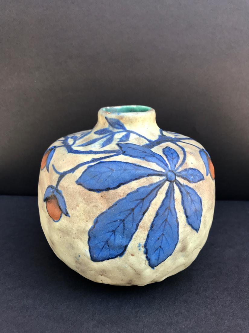 Louis DAGE (1885 - 1961) Vase boule en céramique à (1 of 1)