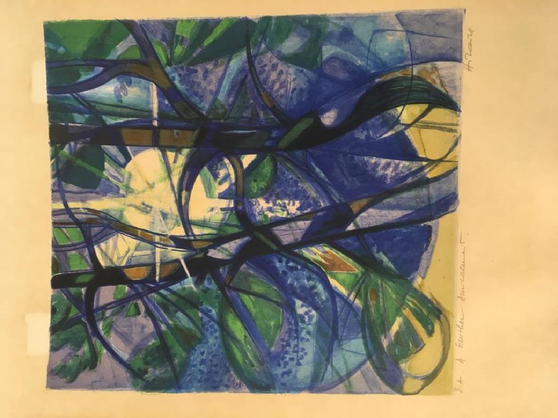 Camille HILAIRE (1916-2004) Composition bleue (1 of 1)