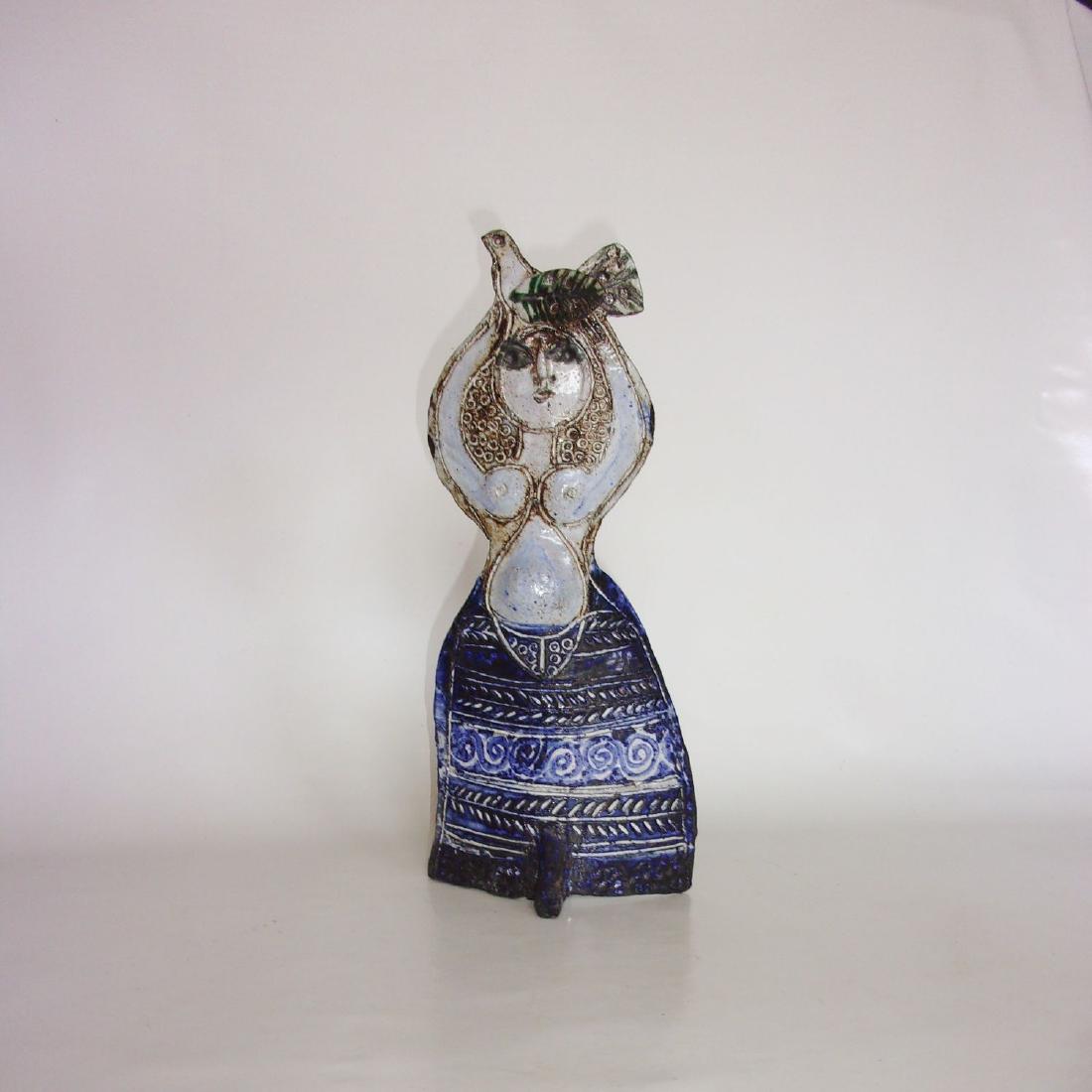 Michel CARLIN (1935) pour Fernand Léger Ré: Michel CARLIN (1935) pour Fernand LégerSculpture en céramique vers 196036 x 16 x 9 cmN.B.: Michel Carlin a été un élève de Fernand Leger Vendu sur désignation