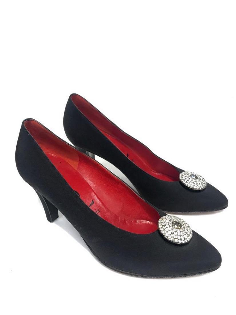 escarpin noir yves saint laurent