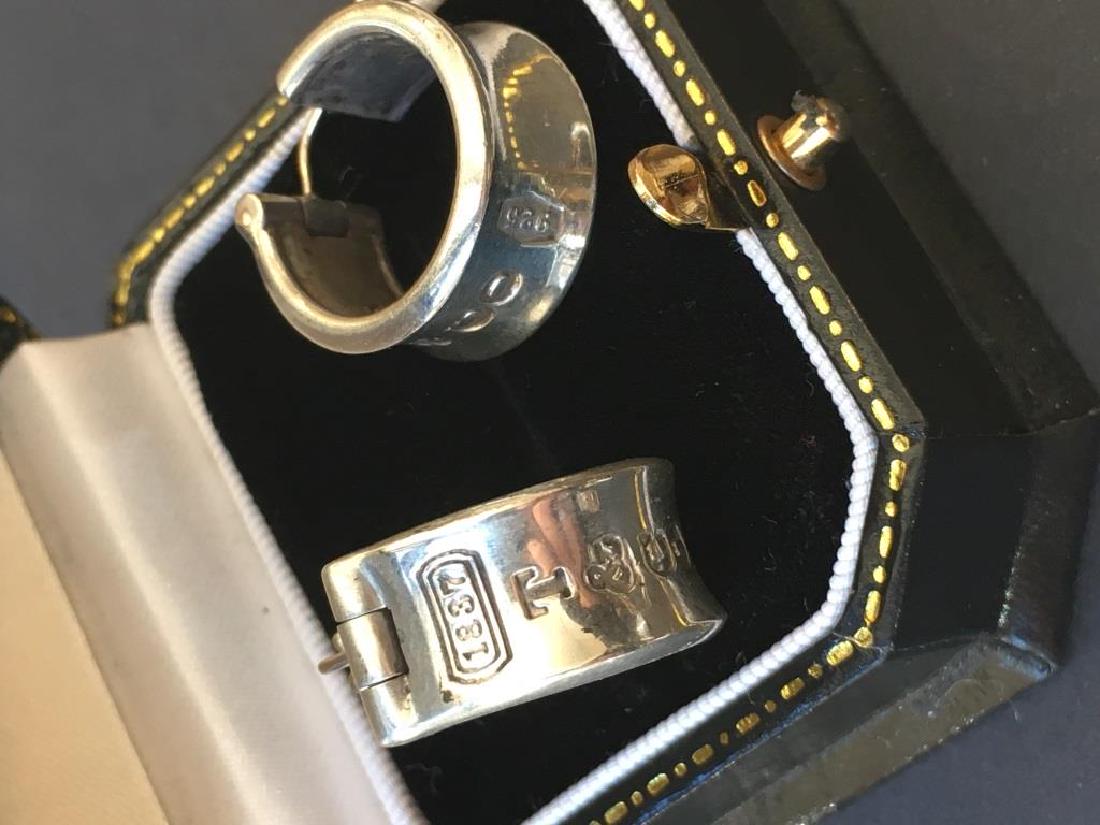 TIFFANY Paire de boucles d'oreilles en argent (1 of 1)