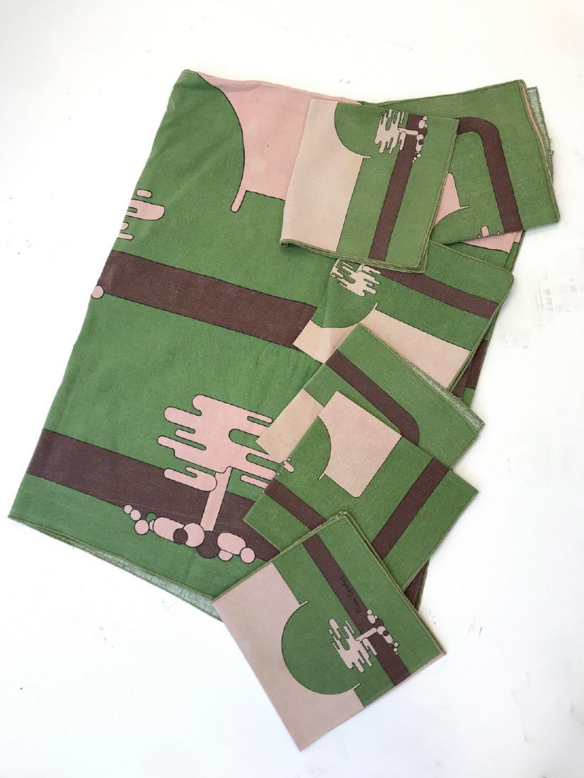 Pierre CARDIN - Années 1970 Nappe et serviettes de (1 of 1)