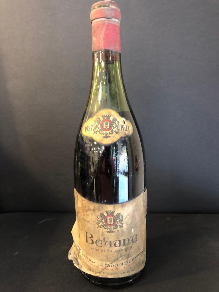 1 Bouteille - Beaune 1937 Les Successeurs Girodit Henri (1 of 1)