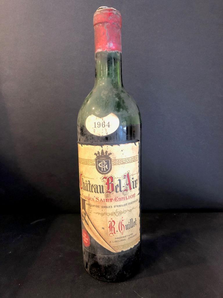 1 Bouteille - Château Bel Air - Saint Emilion 1964 (1 of 1)