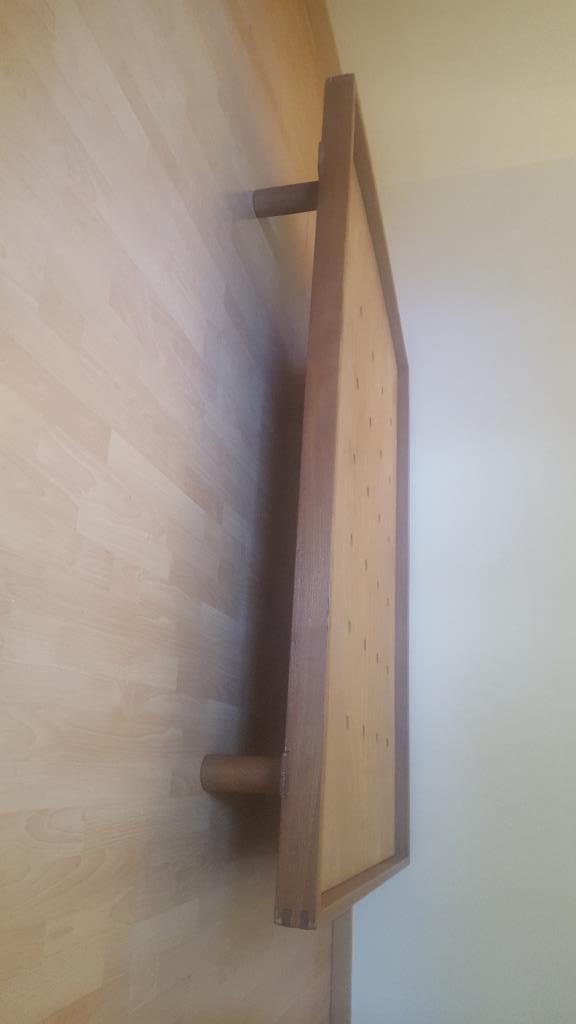 Pierre CHAPO, vers 1965 Lit double modèle "Godot (1 of 3)