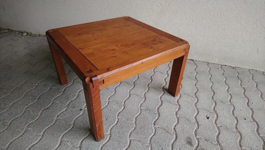 Pierre CHAPO Table basse  42 x 67 x 67 cm * Vendu sur (1 of 3)