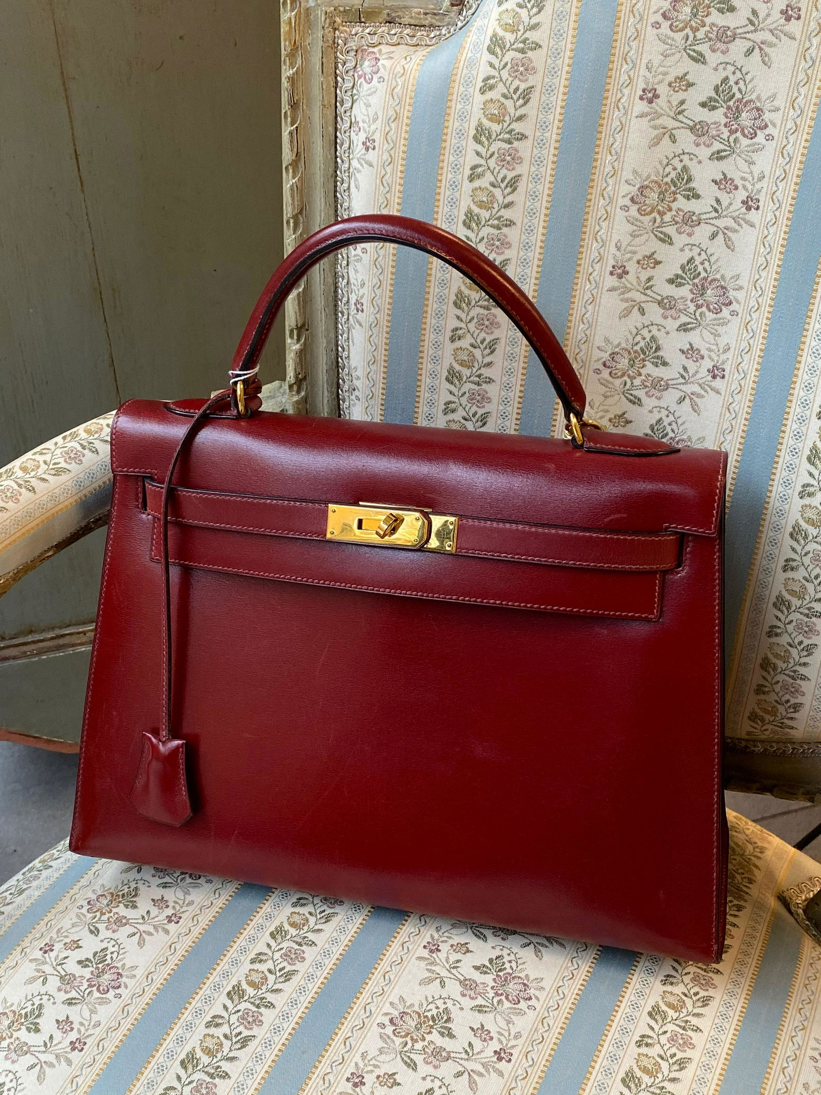 sac rouge hermes