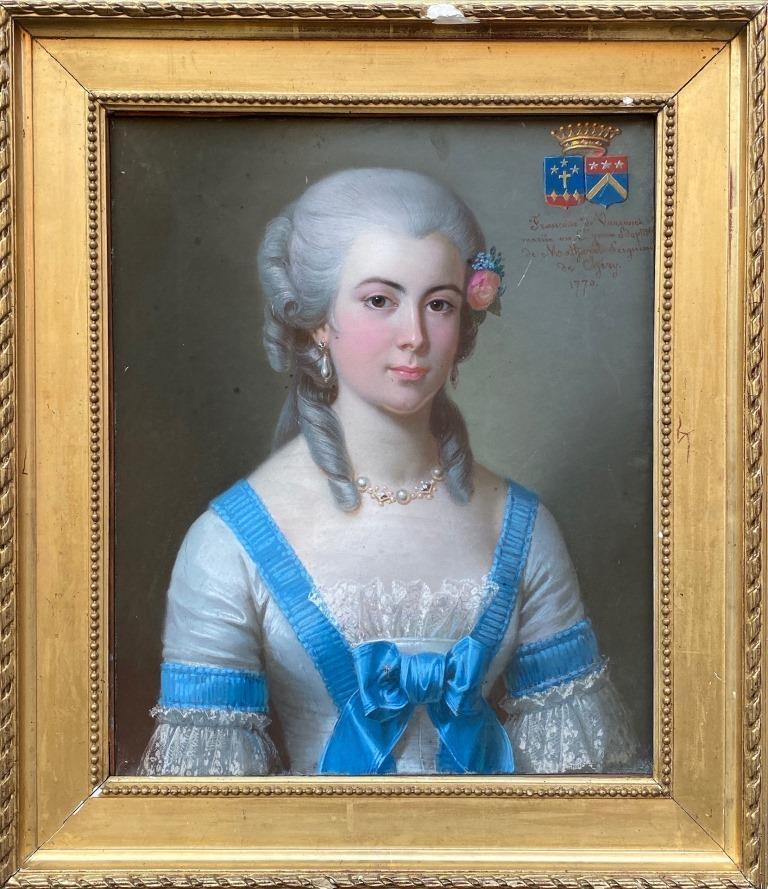 Ecole du XVIIIème siècle Portrait de (1 of 2)