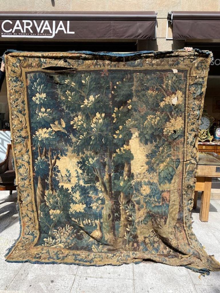 Tapisserie d’Aubusson figurant une verdure (1 of 2)