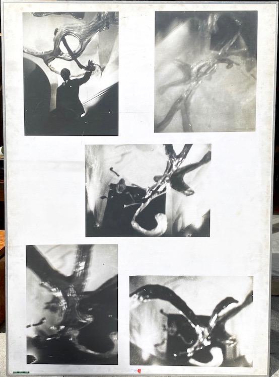 Lucio FONTANA Ambiance spatiale - vers 1949 Tirage (1 of 4)