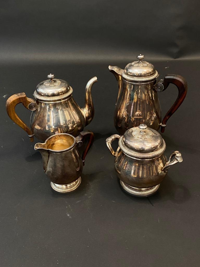 CHRISTOFLE pour GALLIAService à thé et café en métal (1 of 1)