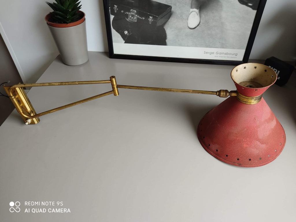 Robert MATHIEU (vers 1955) Applique à (1 of 1)