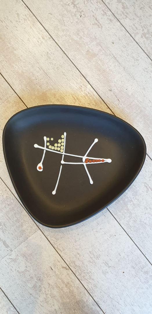 André BAUD (1903-1986)Grand plat en faience (1 of 1)