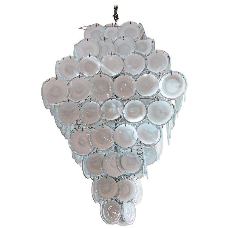 Travail italien des années 1970Important lustre en (1 of 4)