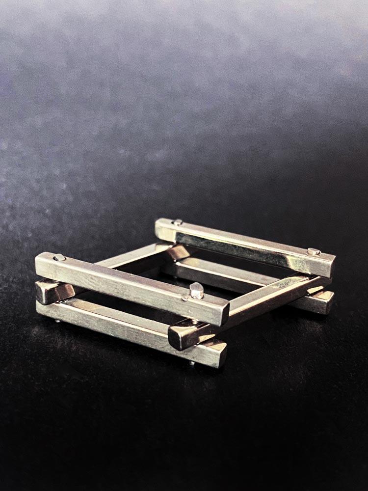 Claude MOMIRON (1939) Bague en métal de forme (1 of 1)