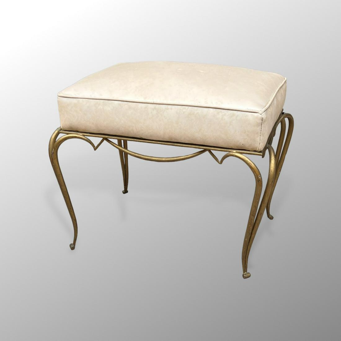 PROU, ATTRIBUÉ À - TABOURET EN FER FORGÉ (1 of 1)