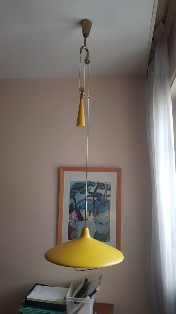 TRAVAIL DES ANNÉES 1970 - SUSPENSION À CONTREPOIDS EN TÔLE (1 of 1)