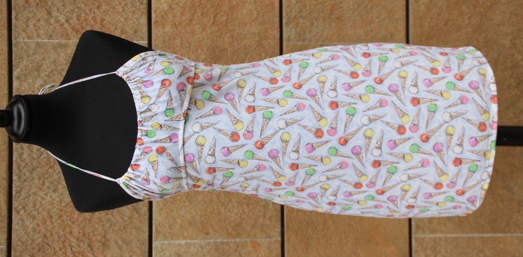 CHANEL Robe de plage dos nu en lycra à décor de de (1 of 1)