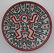 Keith HARING(1958-1990) Child Assiette en porcelaine de