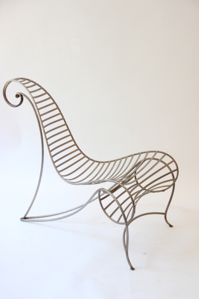 André DUBREUIL (né en 1951) - vers 1990 Fauteuil modèle (1 of 1)