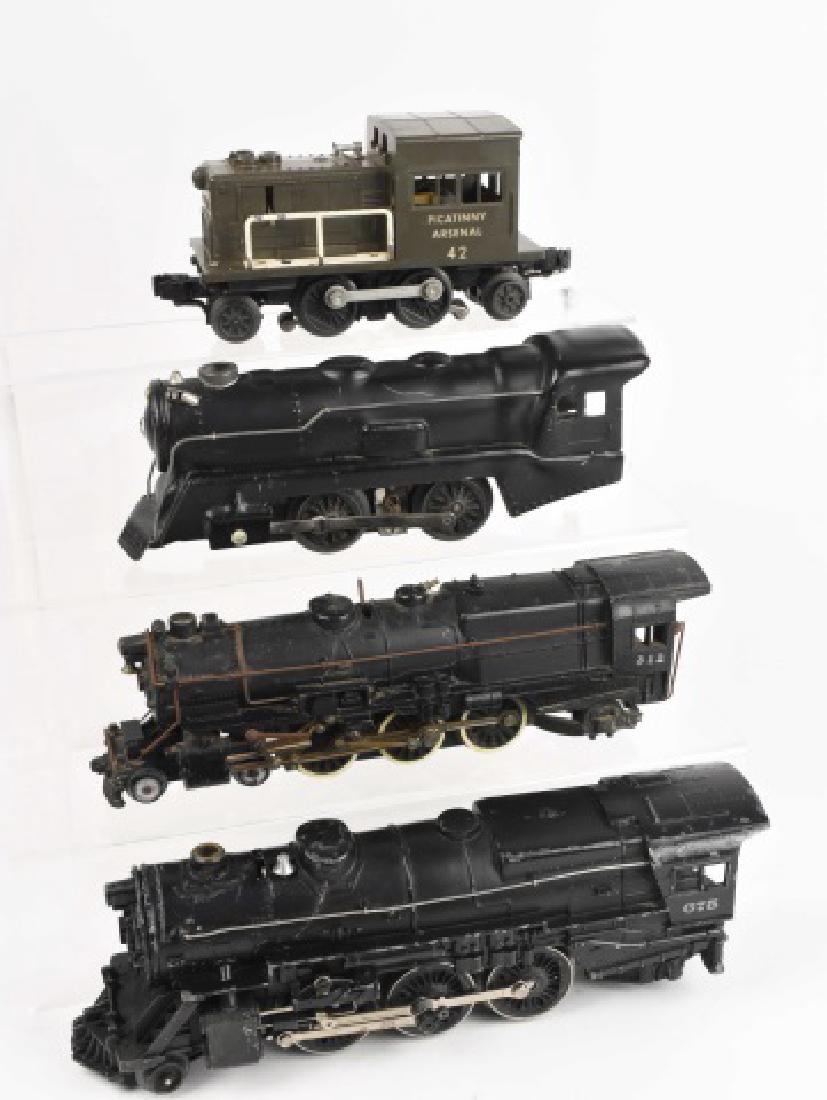 (4) Train Engines (Lionel, Marx, A.C. Gilbert) (1 of 9)