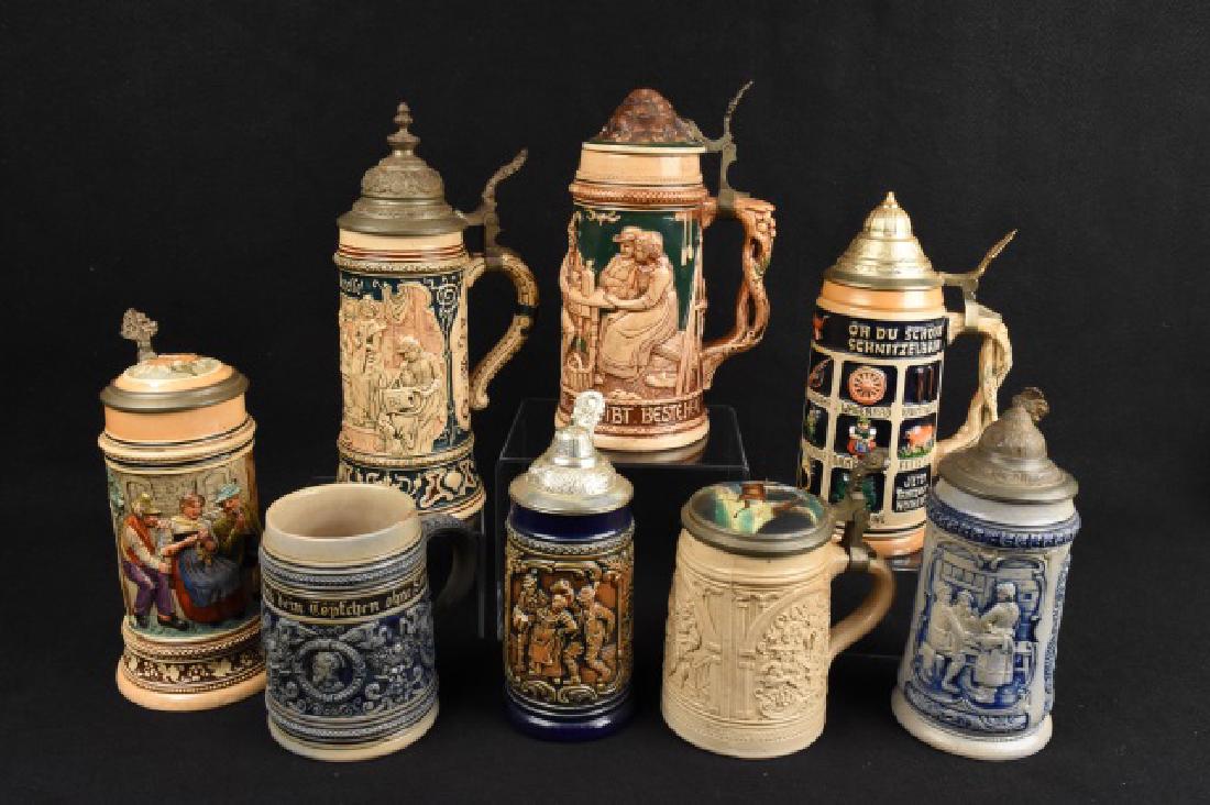 (8) German Steins (1 of 5)
