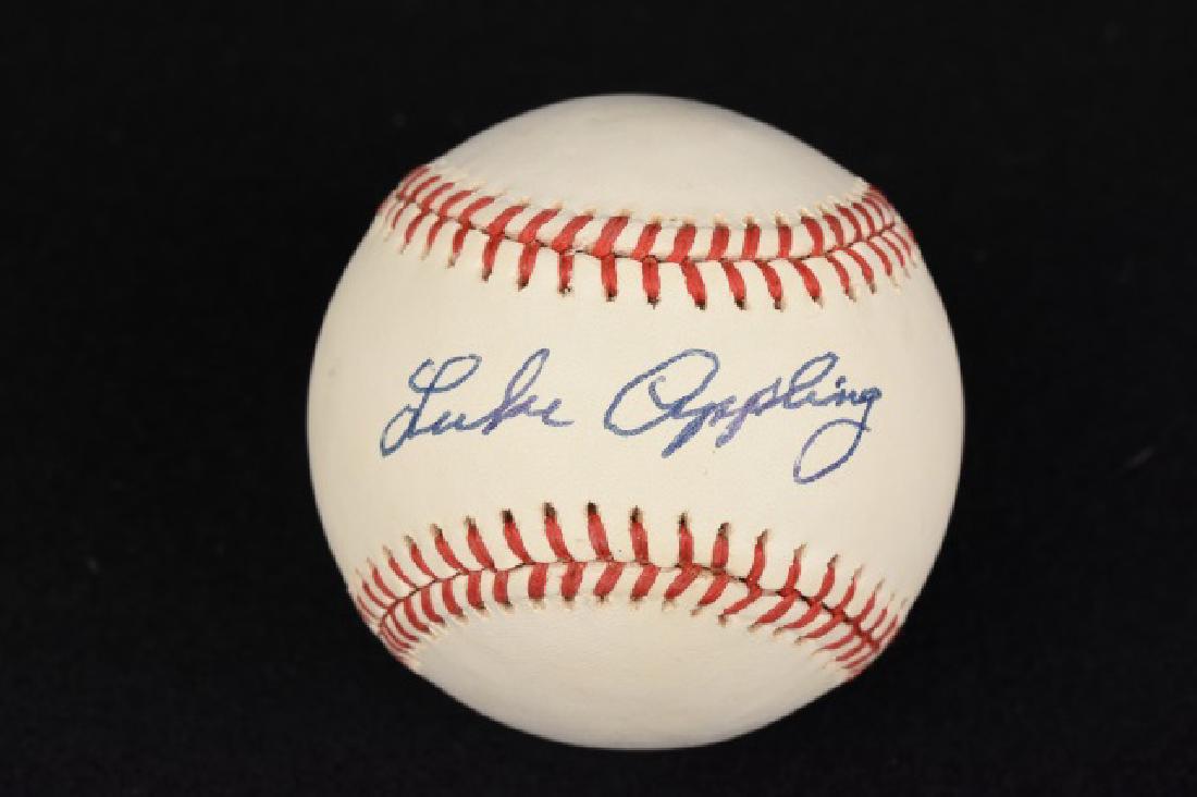Luke Appling Autographed Baseball (1 of 5)