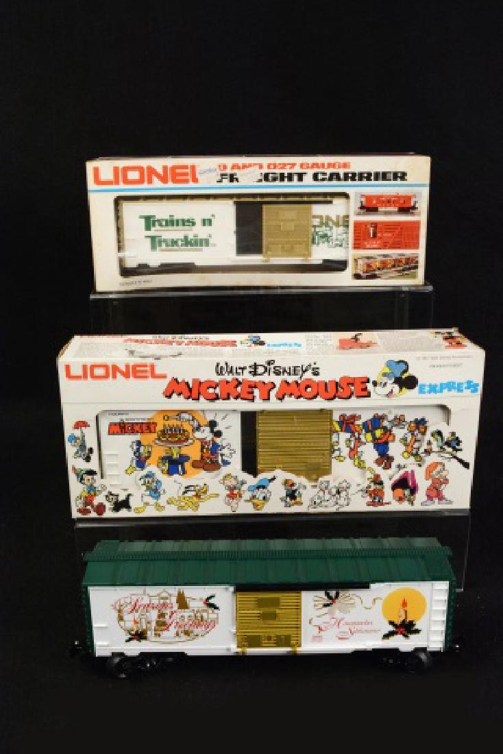Lionel 3 train car lot, new (1 of 4)
