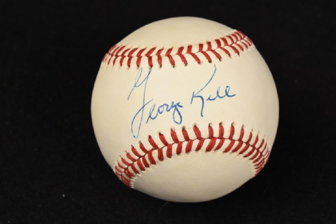 George Kell Single Signed Rawlings Baseball (1 of 4)