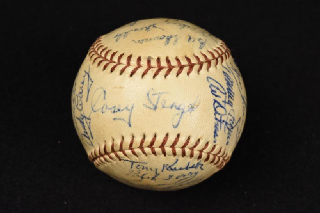 1950's Yankees Team Signed Baseball (1 of 10)