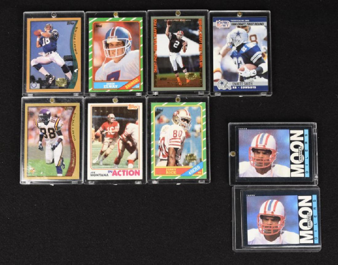 (9) 1980's & 90's Topps Football Cards (1 of 9)