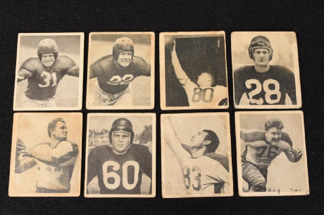 (8) 1948 Bowman Gum Football Cards (1 of 10)